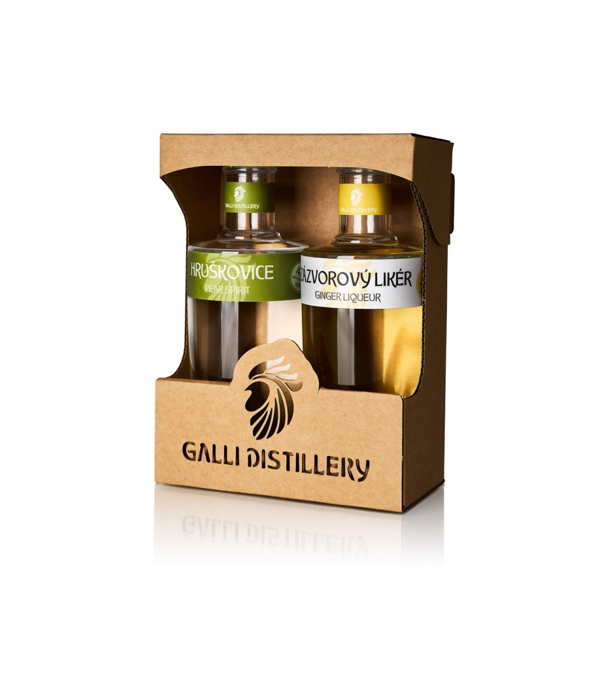 Dárkové balení HRUŠKOVICE a ZÁZVOROVÝ likér