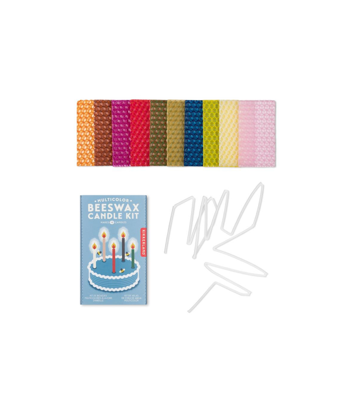 Udělej si sám - barevné svíčky z včelího vosku
