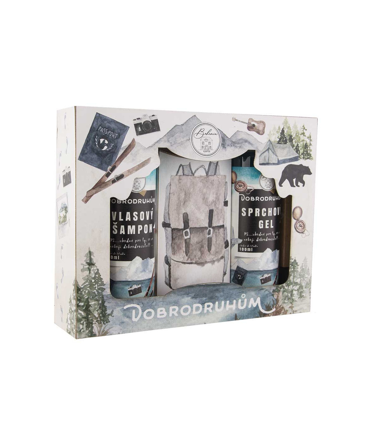 Kosmetická sada pro dobrodruhy
