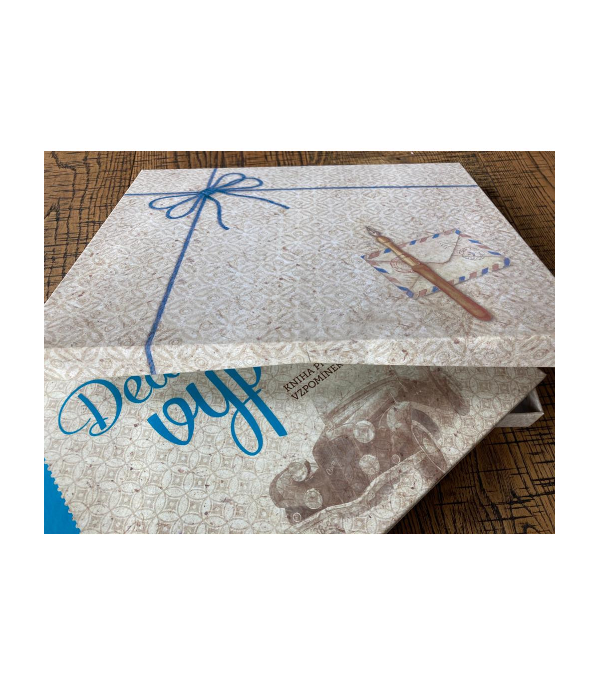 Dárková krabice na knihu Dědečku vyprávěj