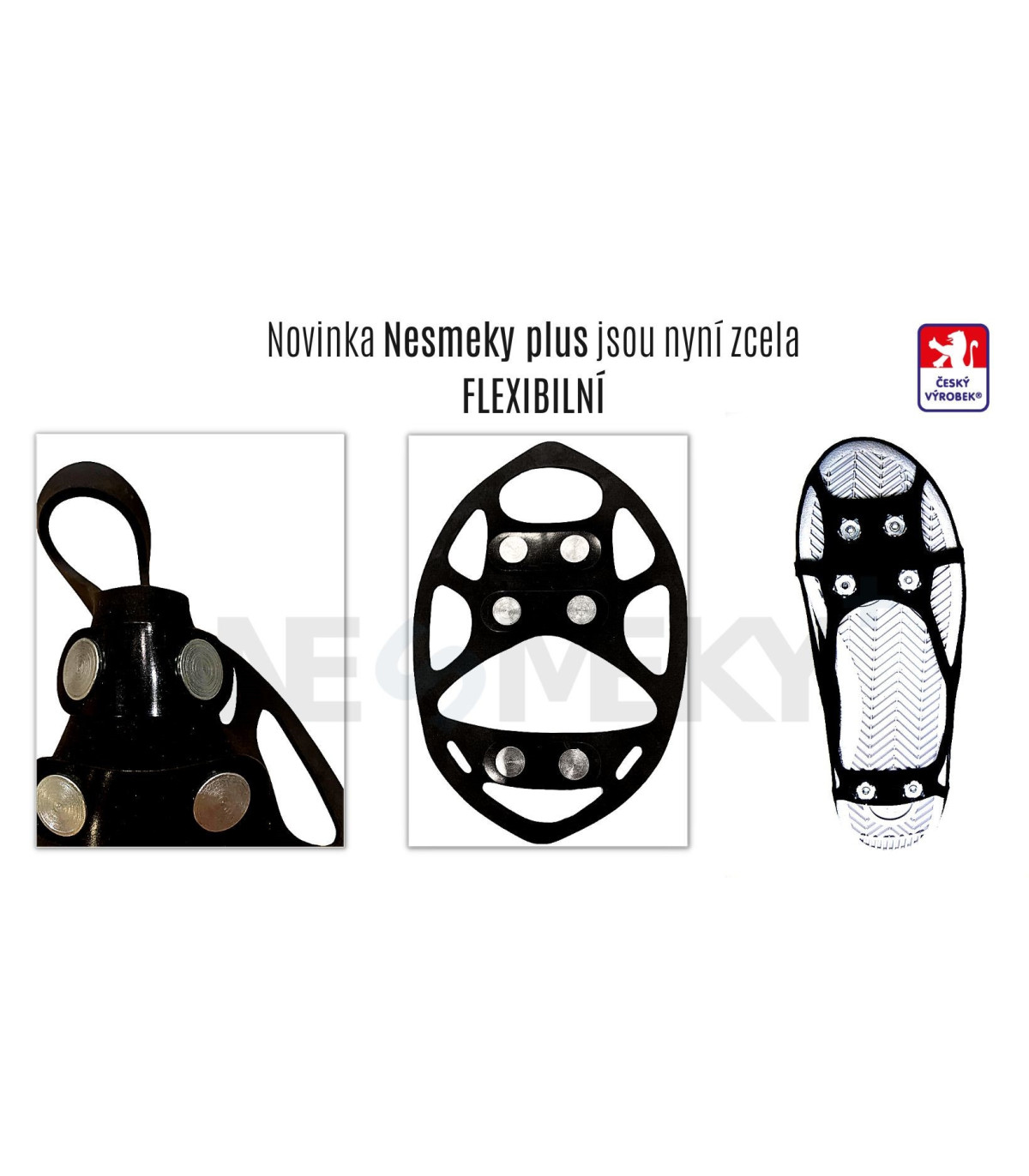 NEŠMYKY PLUS pánske - protišmykové návleky na topánky