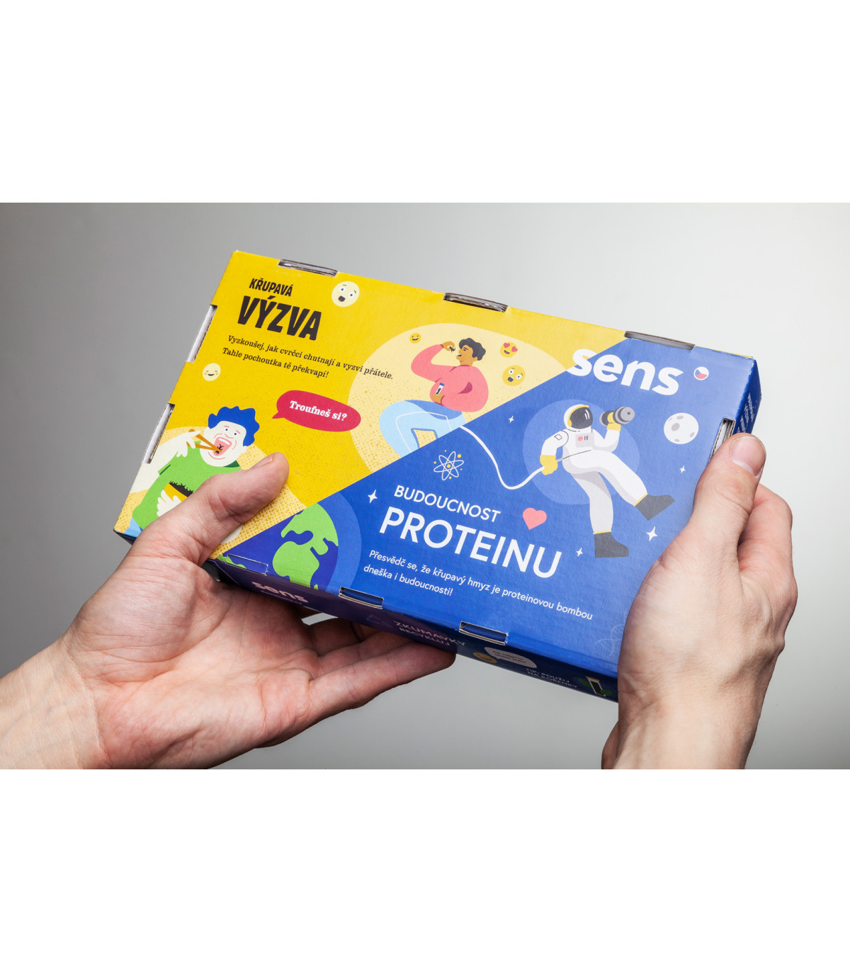 Křupaví cvrčci - dárkové balení se 4 příchutěmi