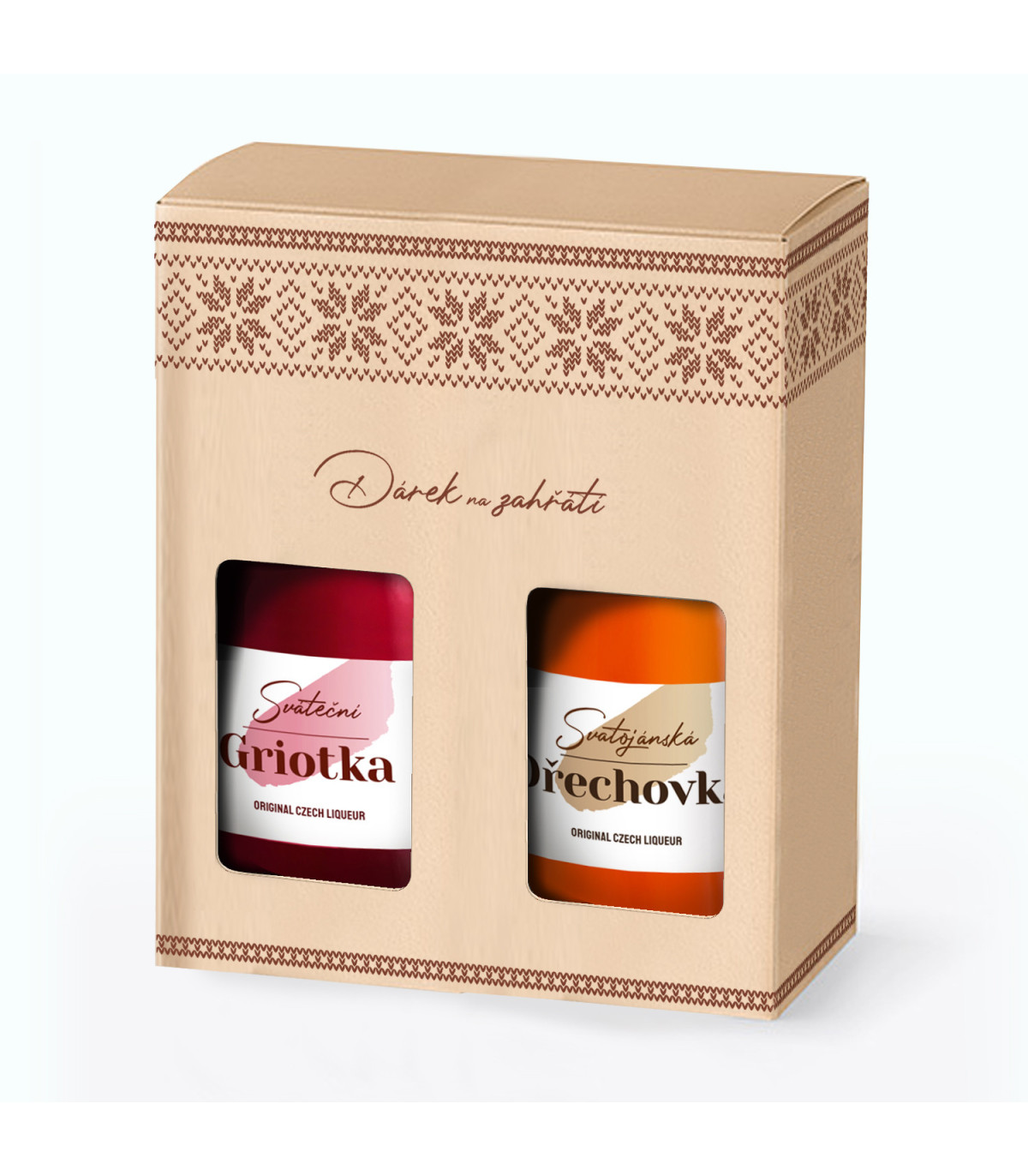 Dárkové balení Ořechovky a Griotky