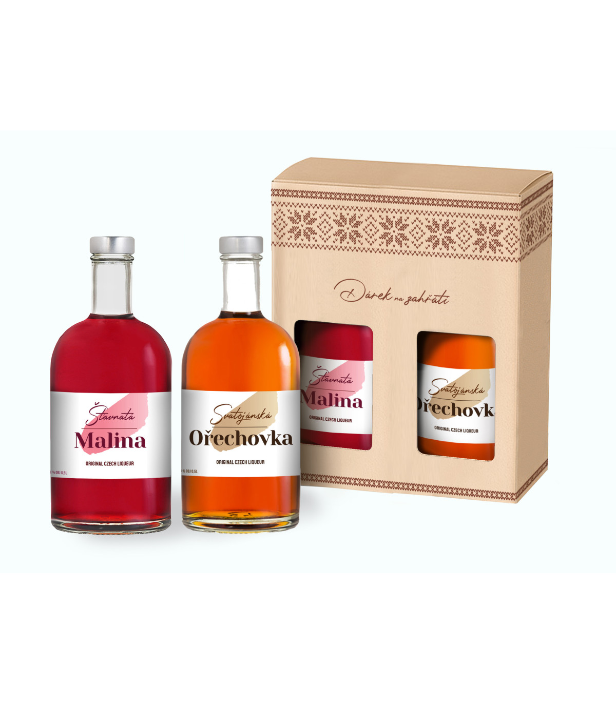 Dárkové balení Ořechovky a Maliny
