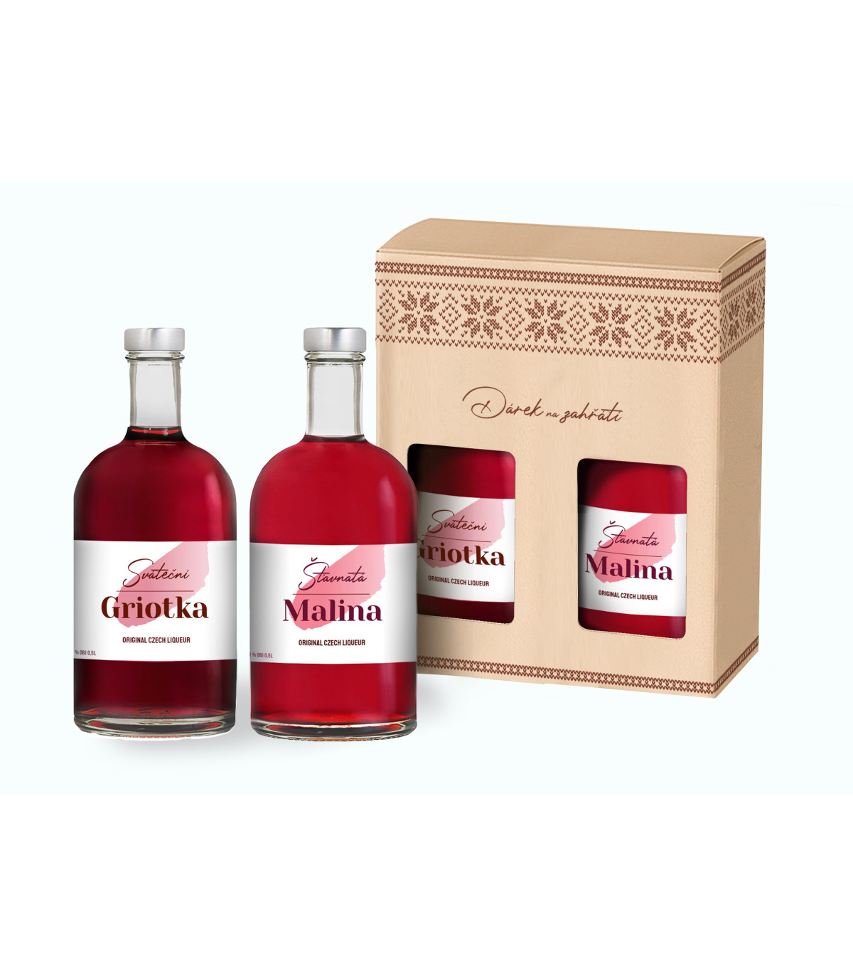 Dárkové balení Maliny a Griotky