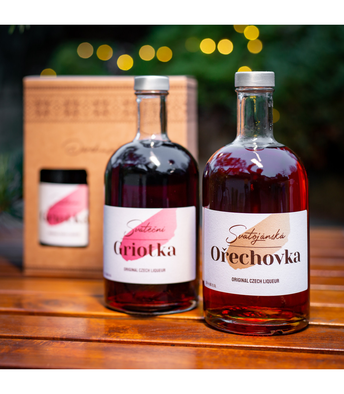 Dárkové balení Ořechovky a Griotky