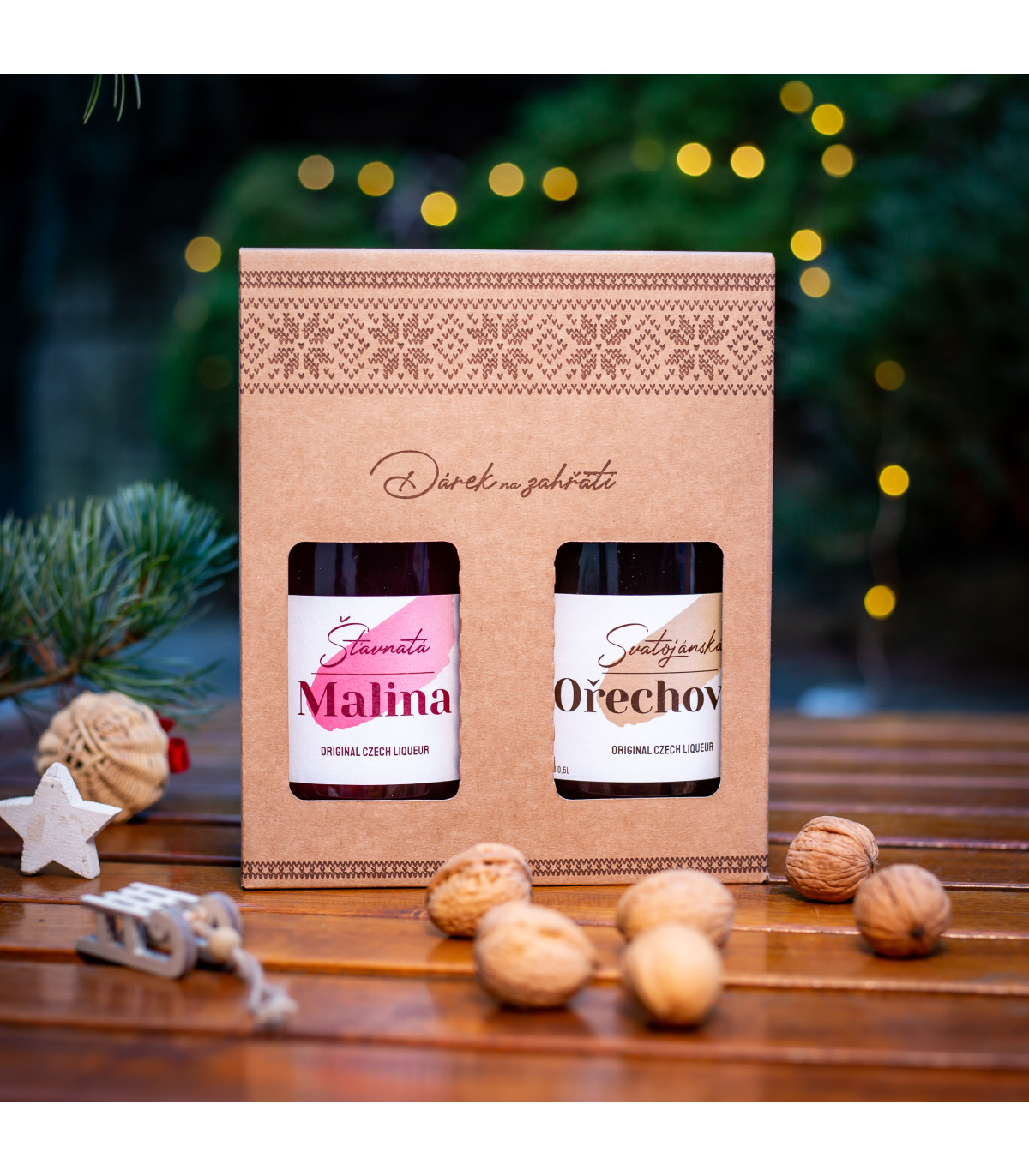 Dárkové balení Ořechovky a Maliny