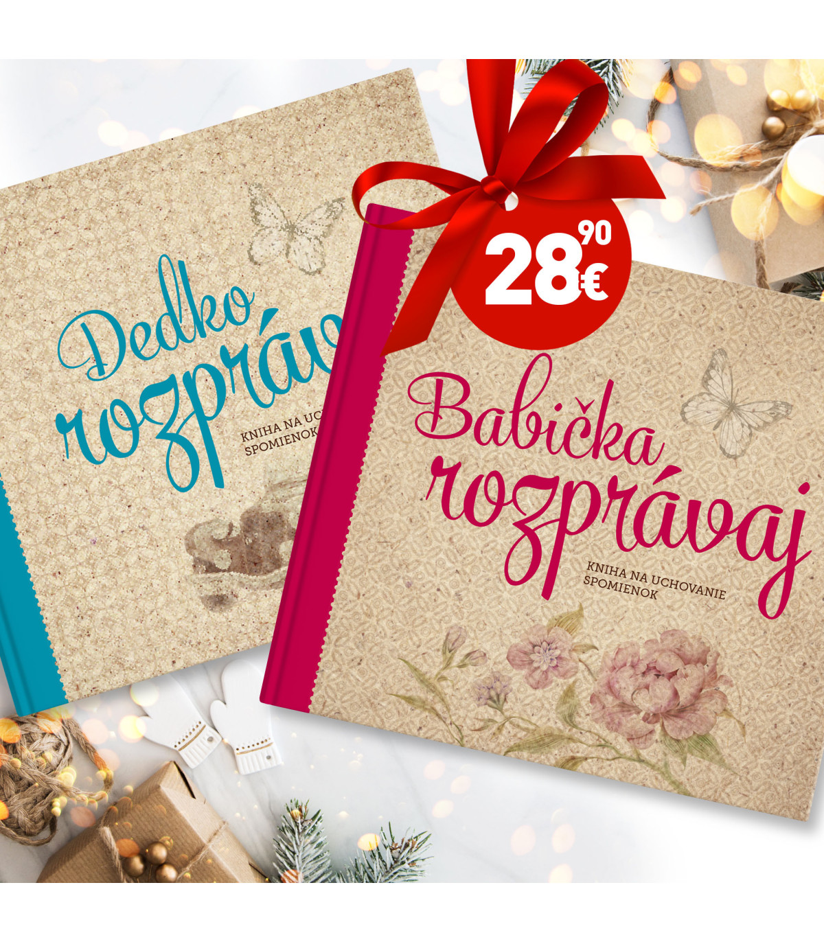 Výhodná sada knížek Babičko, vyprávěj a Dědečku, vyprávěj