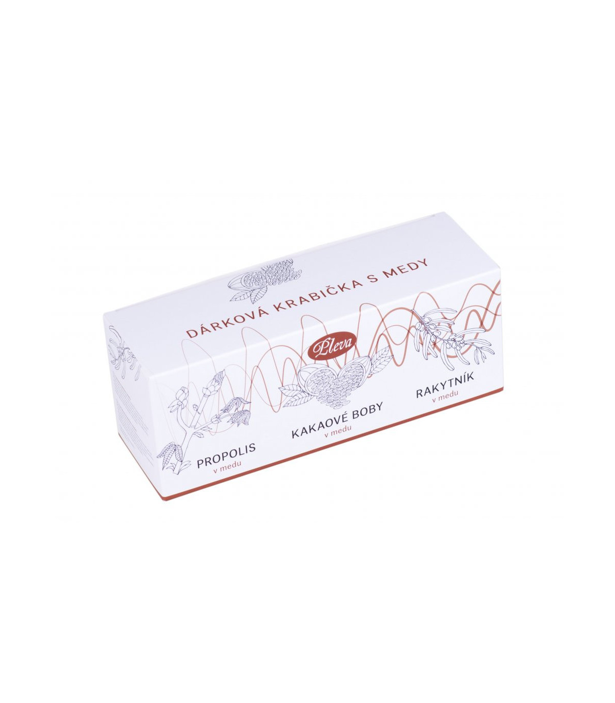 Dárková krabička s medy