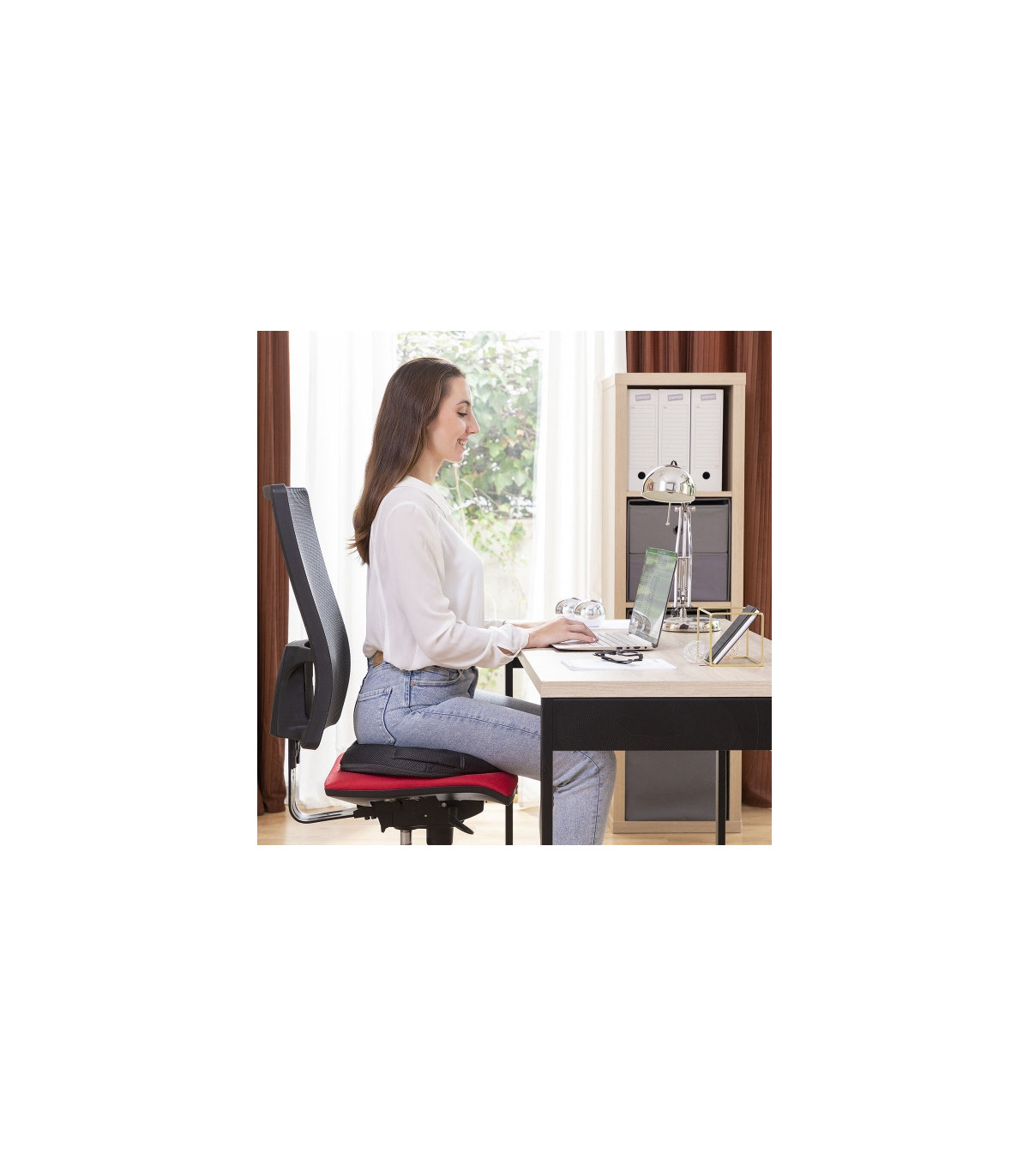 Gelový sedací polštář