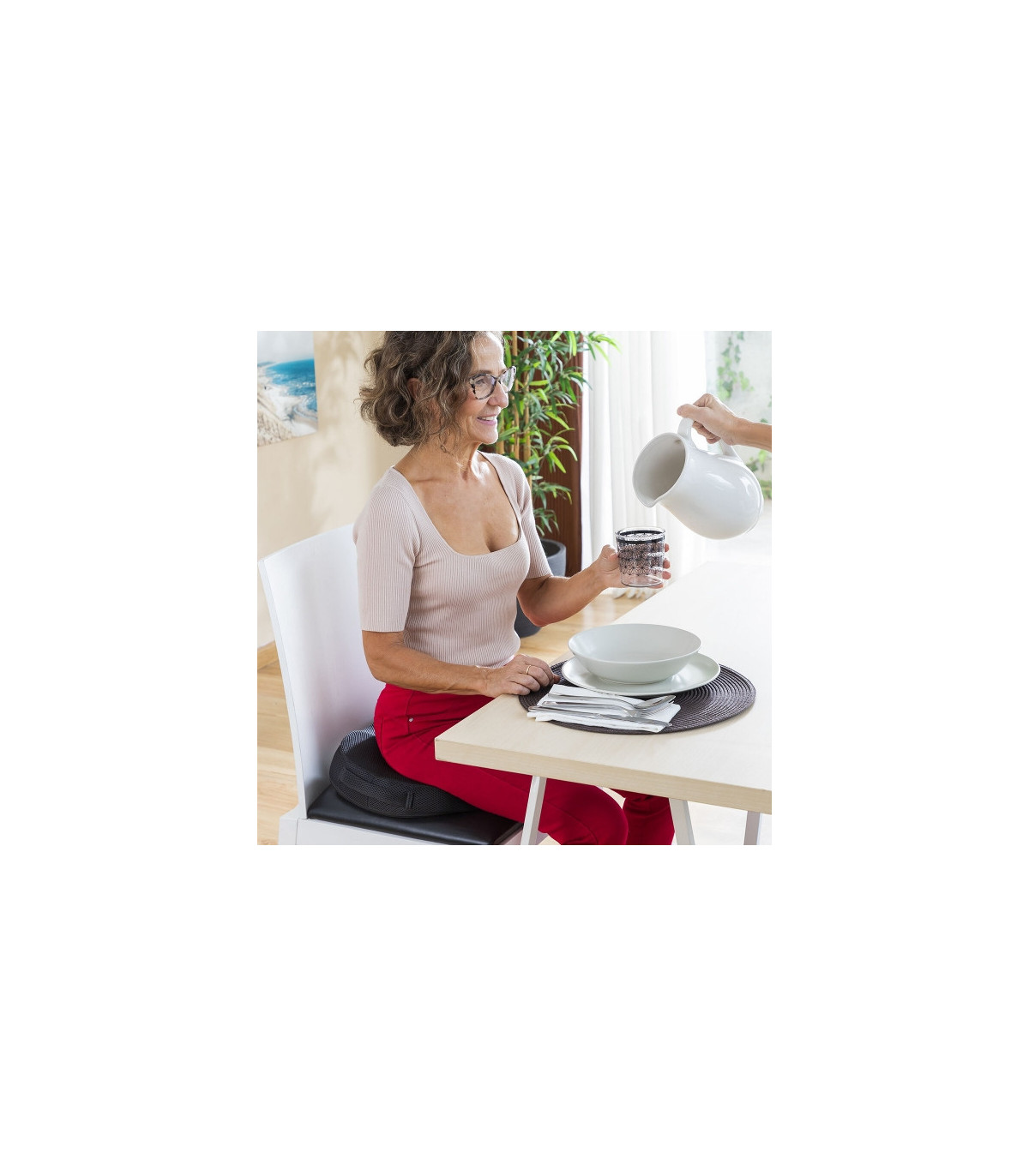 Gelový sedací polštář