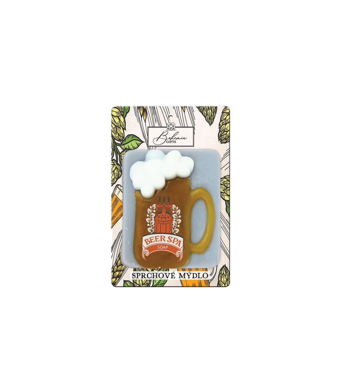 Mydlo Pivrnec v tvare pollitra