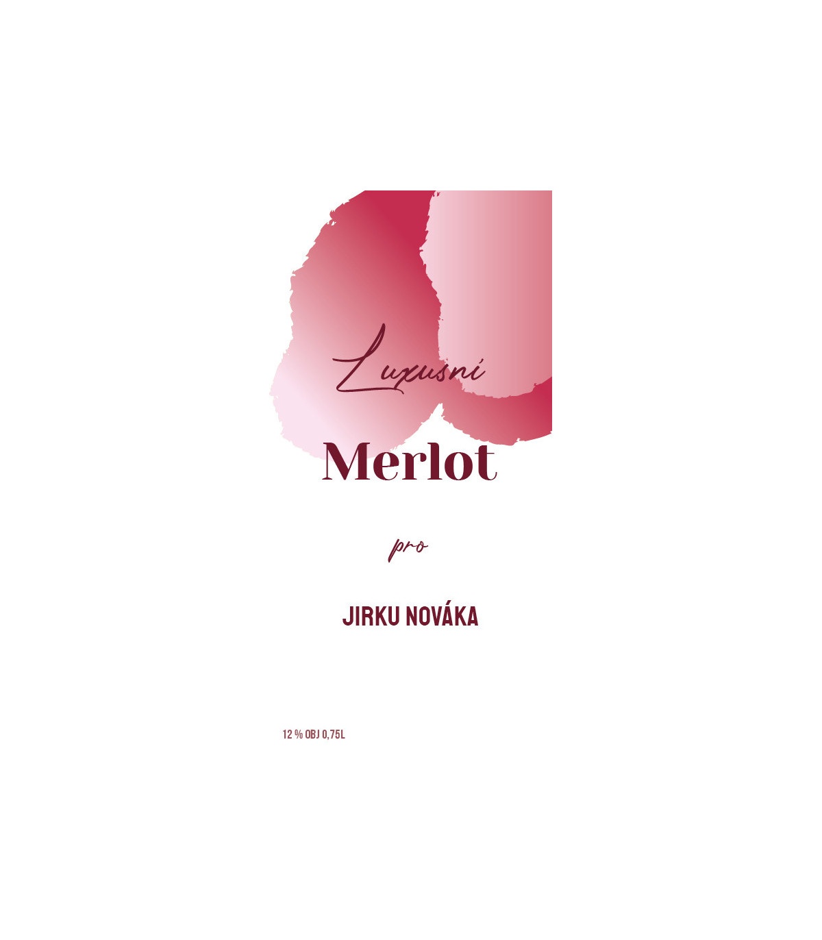 Dárkové vino Merlot