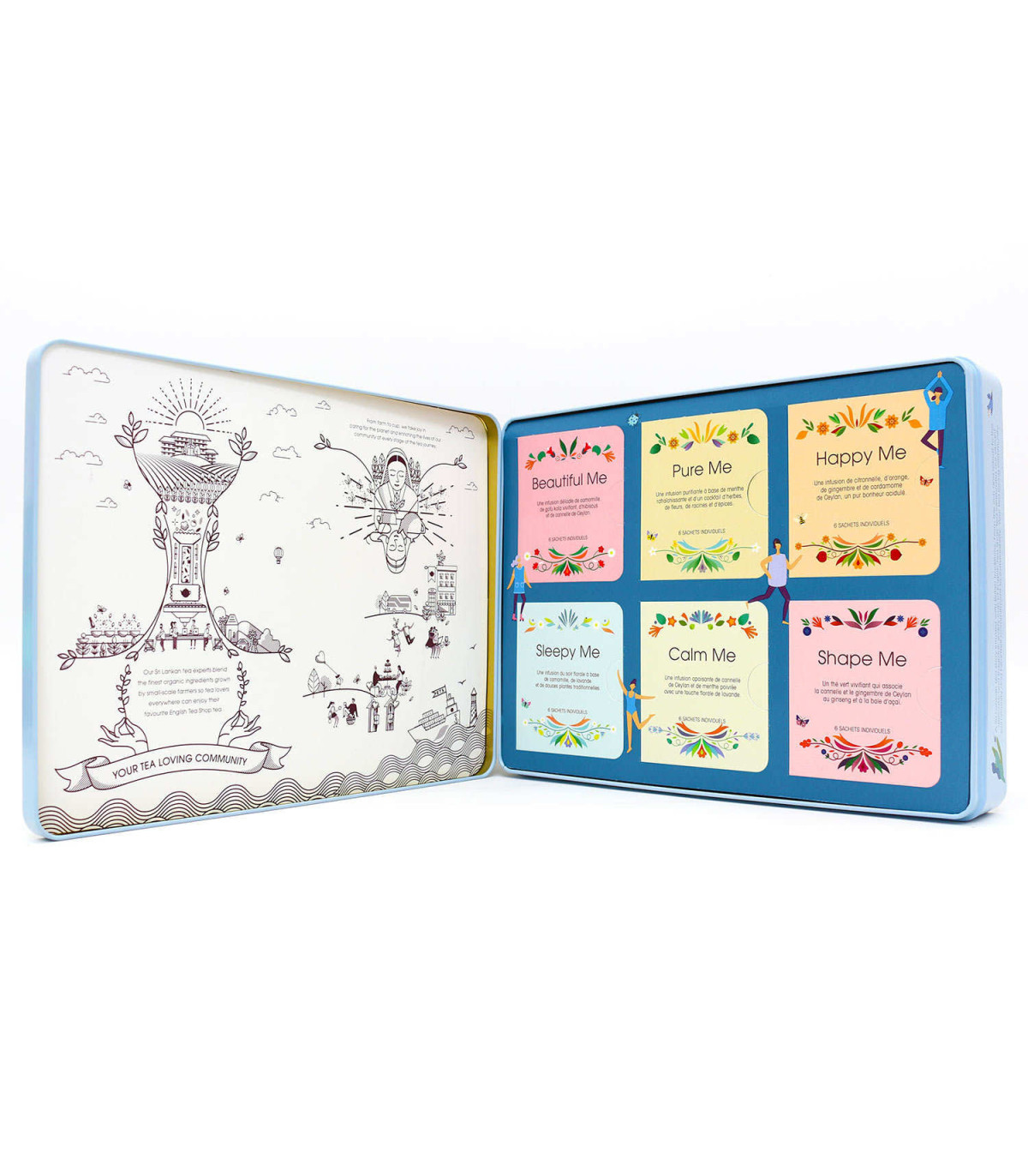 Dárková sada welness čajů