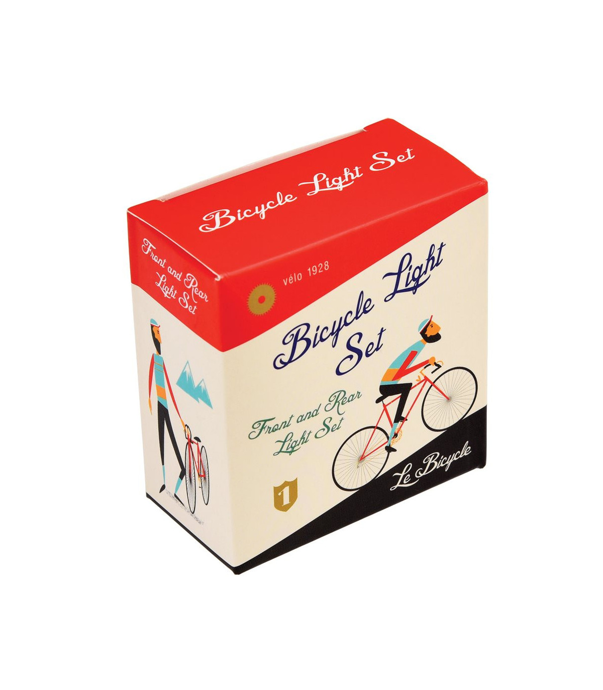 Sada dvou světýlek na kolo