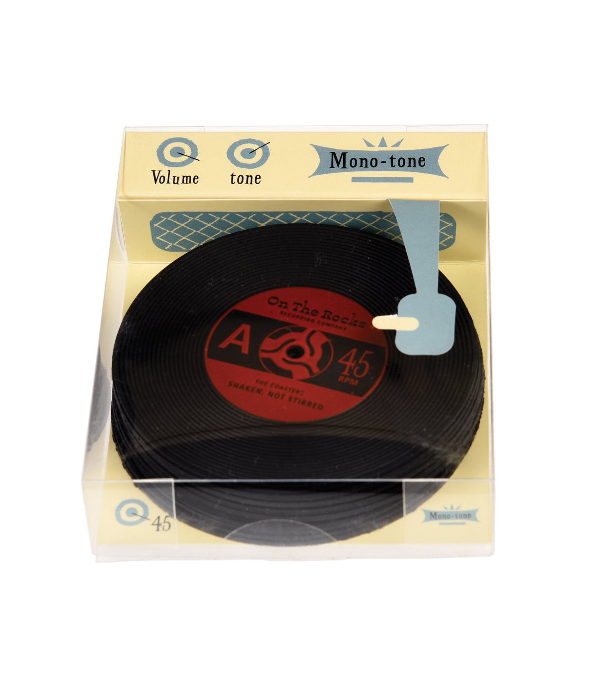 Podtácky ve tvaru vinylových desek