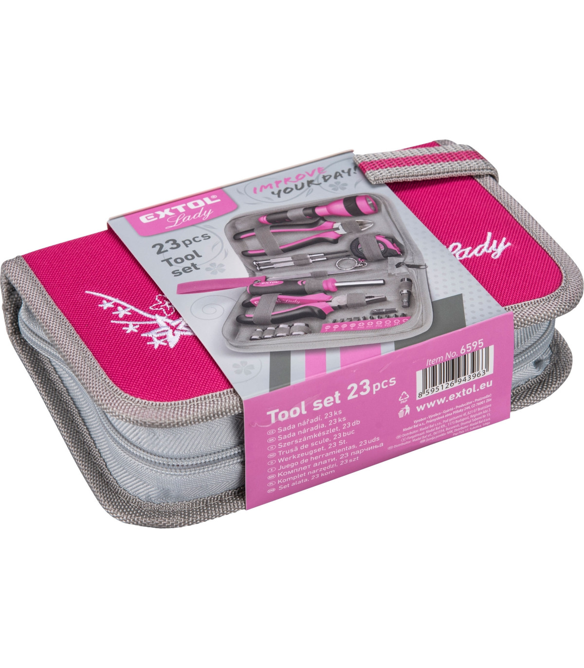 Sada nářadí pro dámy Extol  - 24 ks