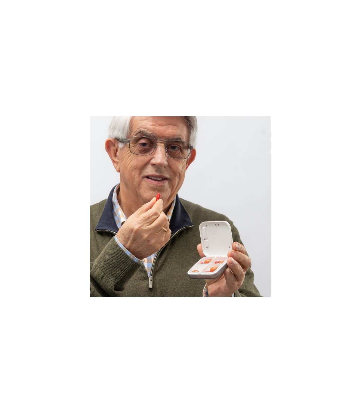 Elektronický dávkovač léků s alarmem