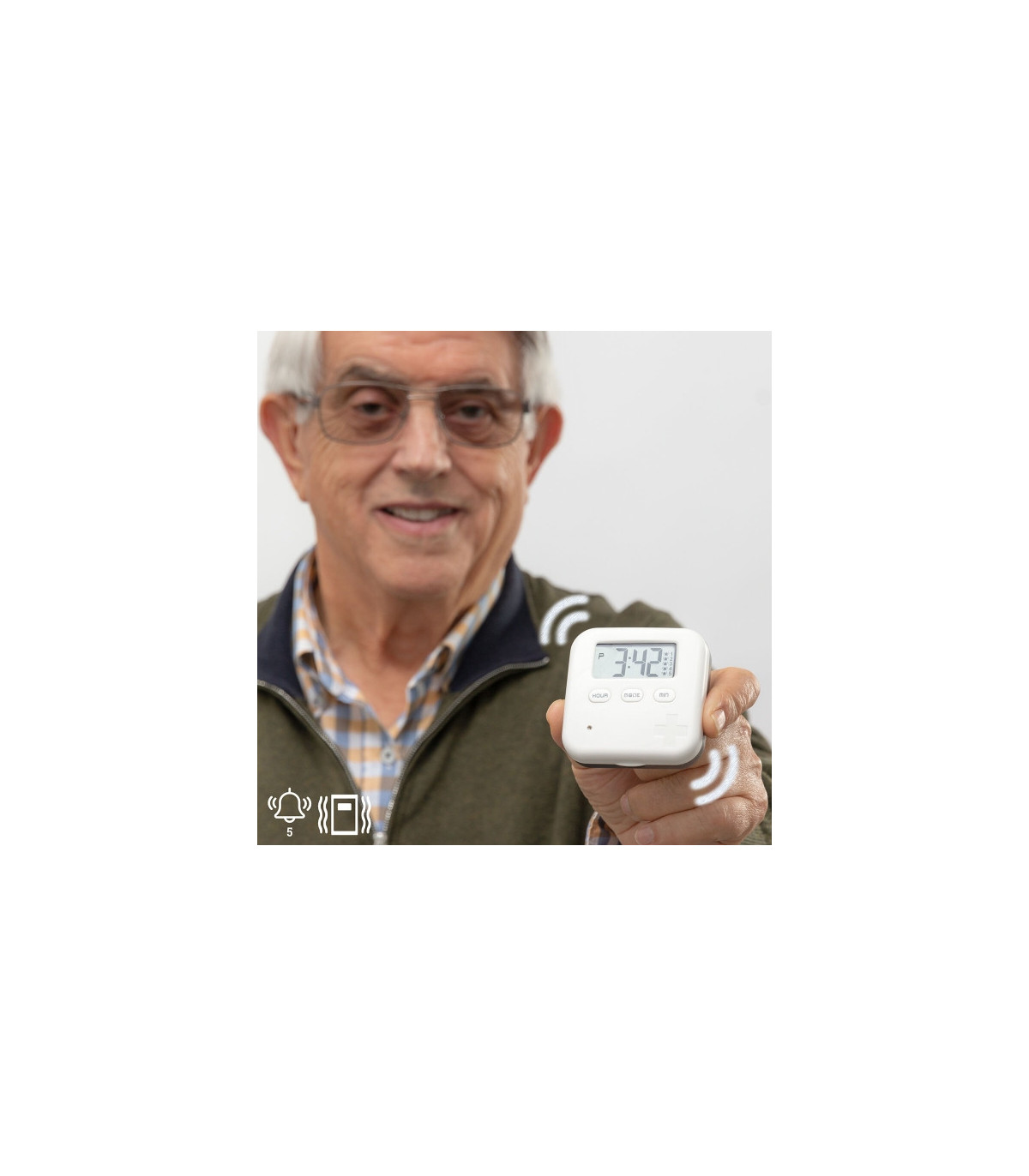 Elektronický dávkovač léků s alarmem