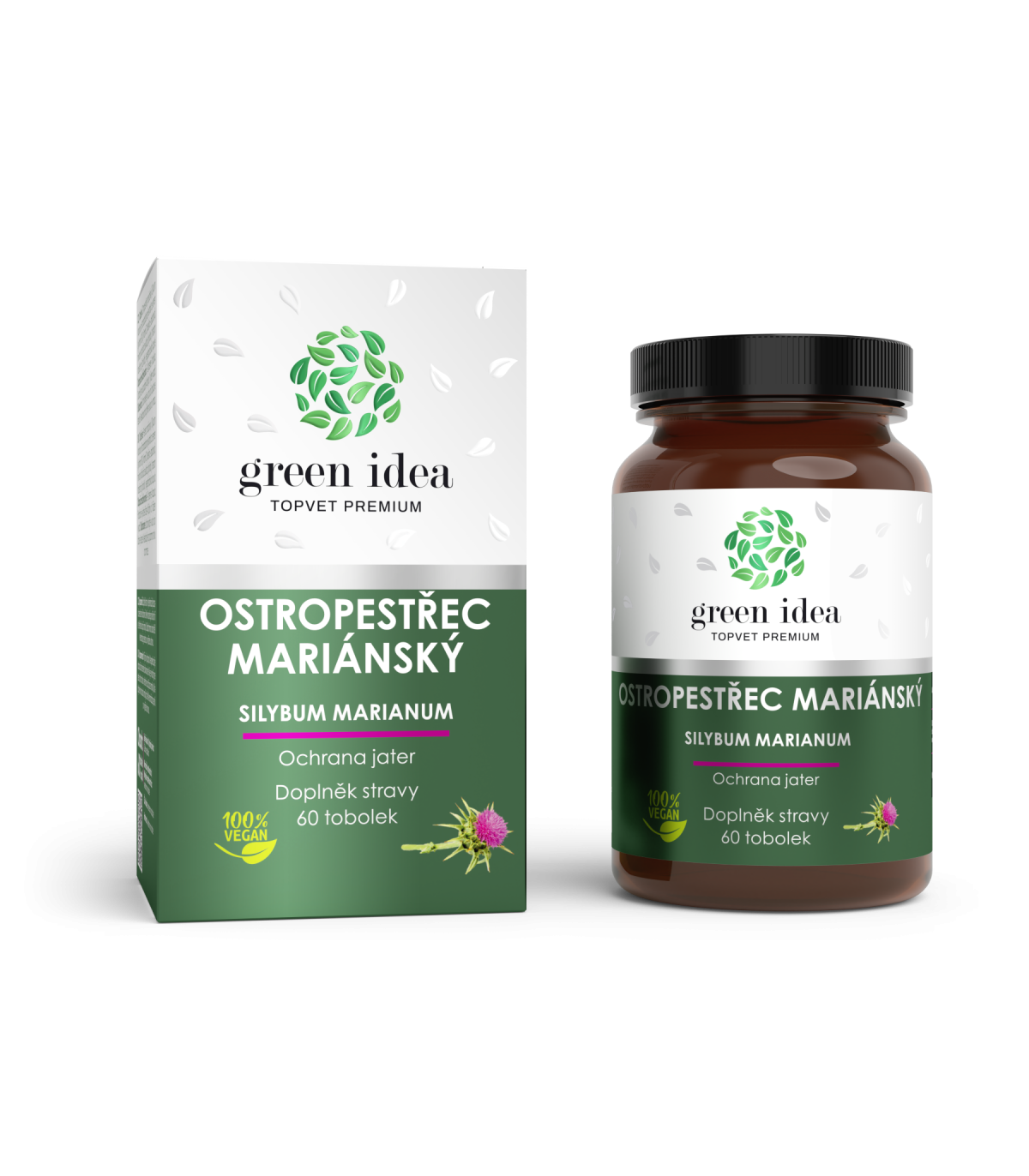 OSTROPESTŘEC MARIÁNSKÝ - játra a detoxikace