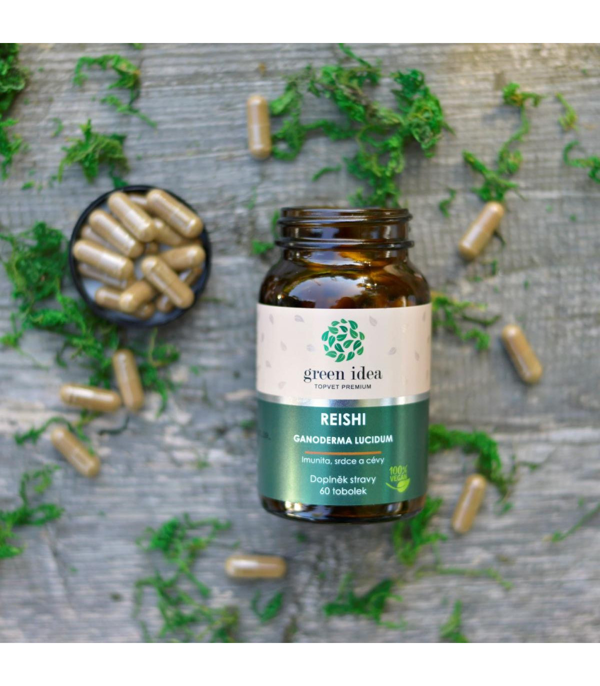 REISHI - imunita, srdce, cholesterol