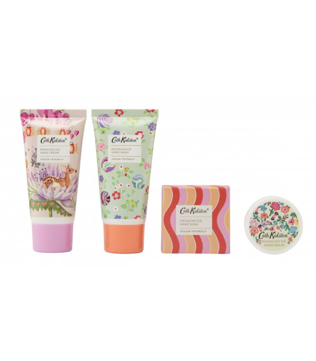 Sada péče o ruce v plechovce s vůní pistácie