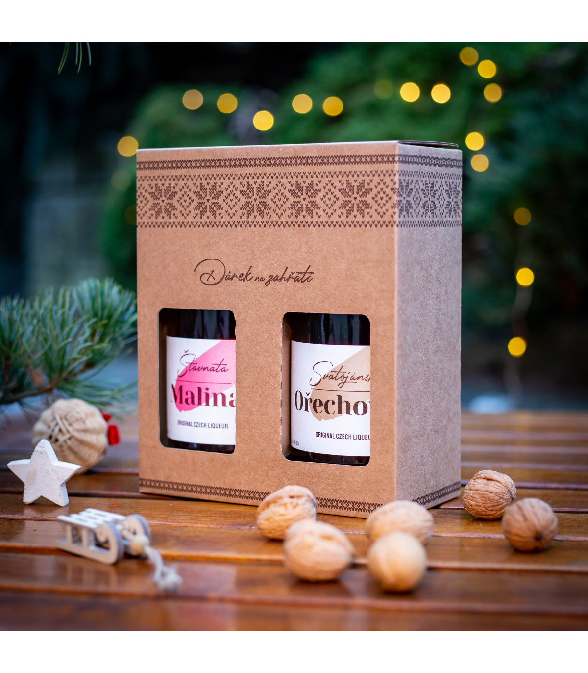 Dárkové balení Ořechovky a Maliny