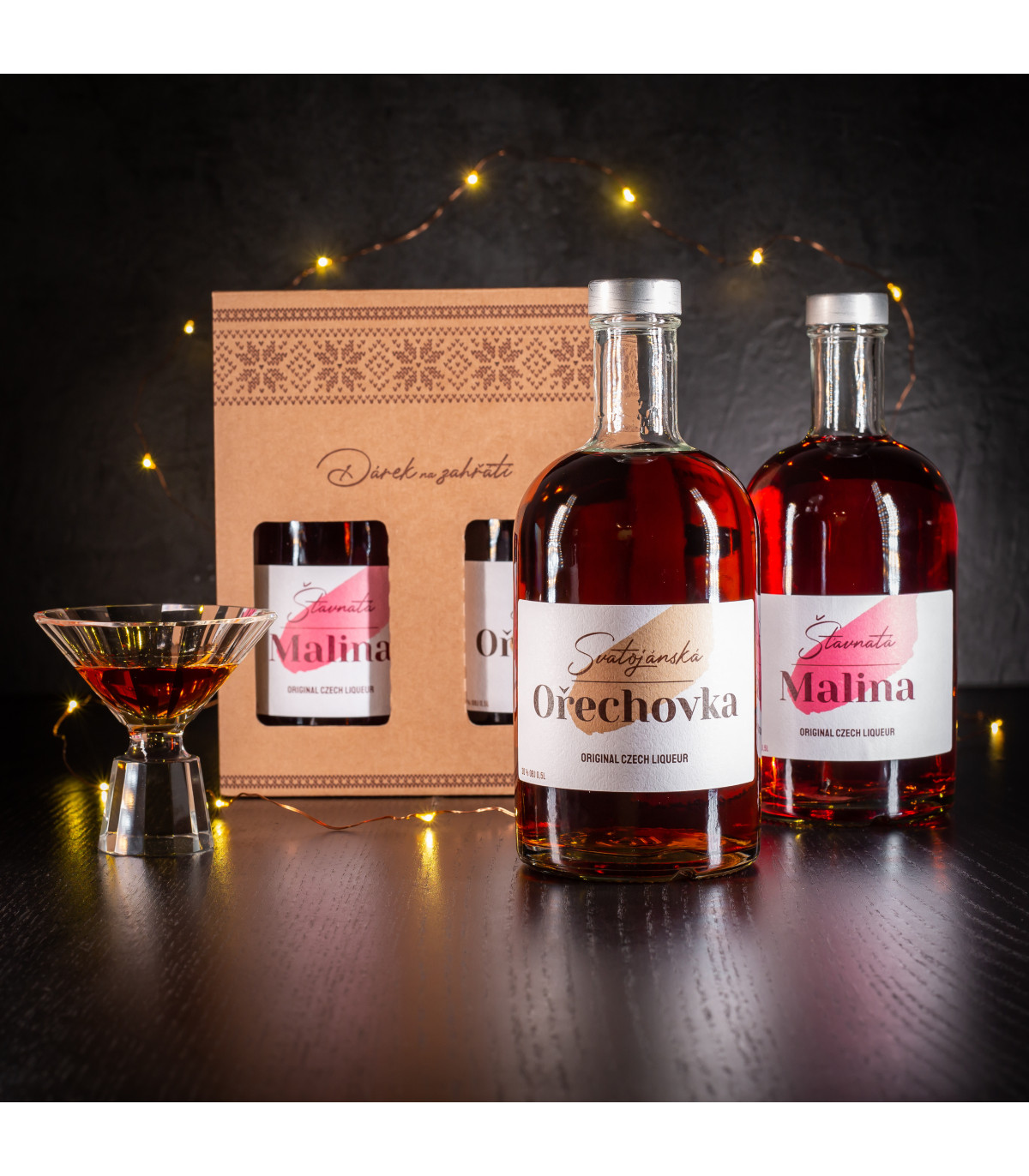 Dárkové balení Ořechovky a Maliny