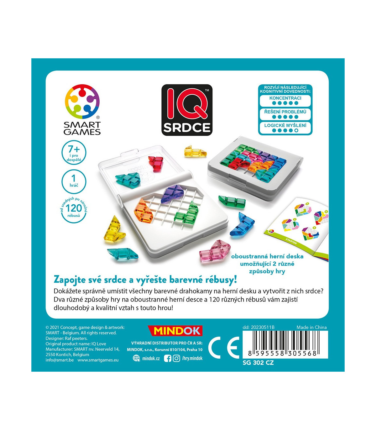 Hlavolamová hra IQ Srdce