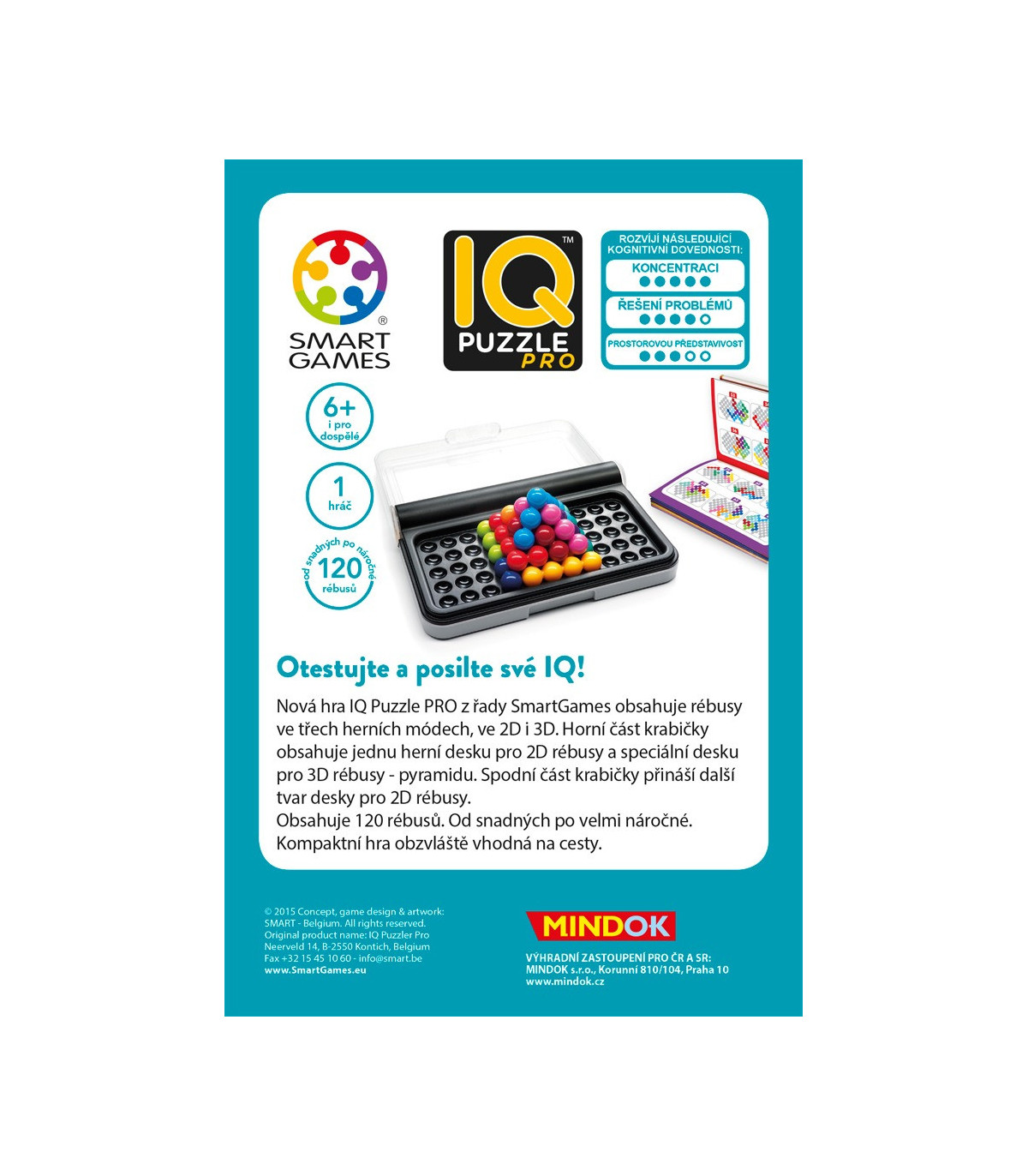 Hlavolamová hra IQ Puzzle Pro