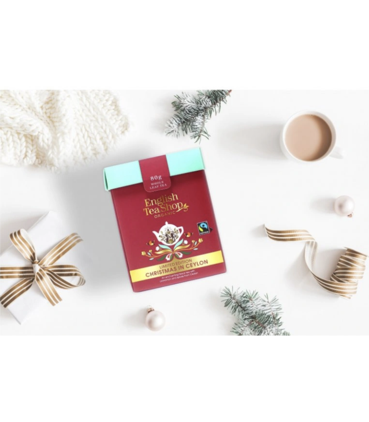 Vánoční sypaný čaj s odměrkou