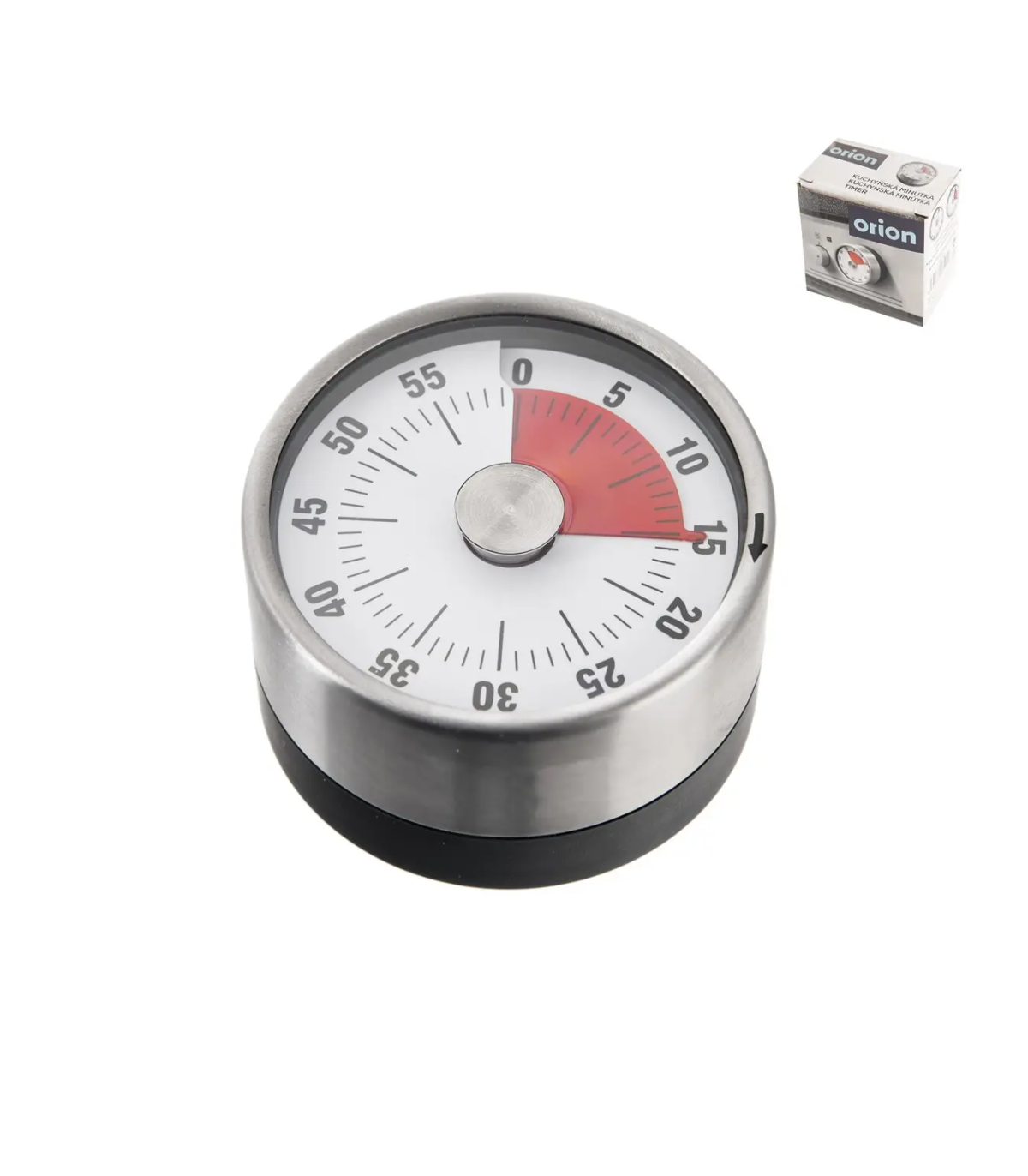 Kuchyňská nerezová minutka s magnetem