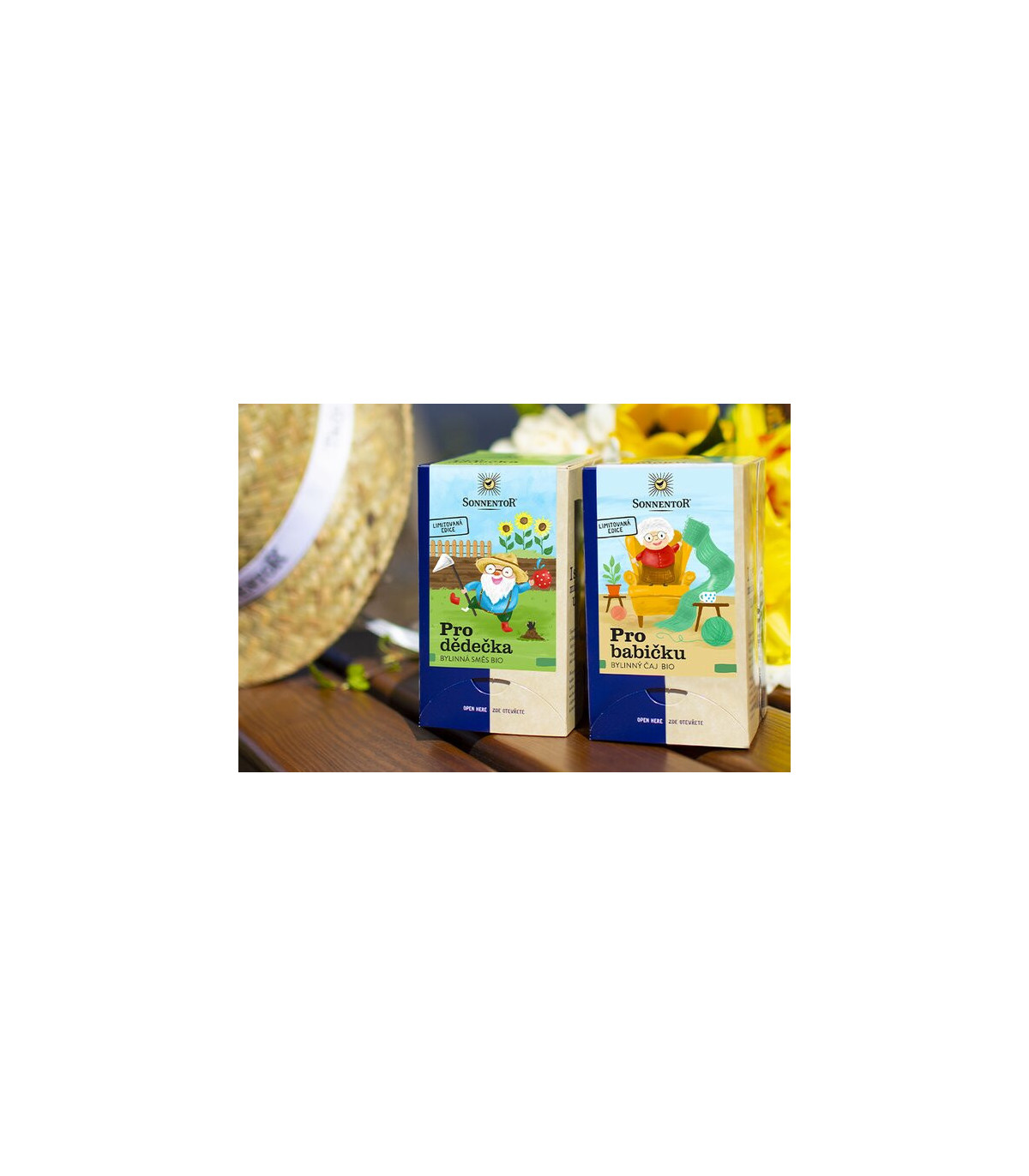 Dárkové balení čajů PRO PRARODIČE