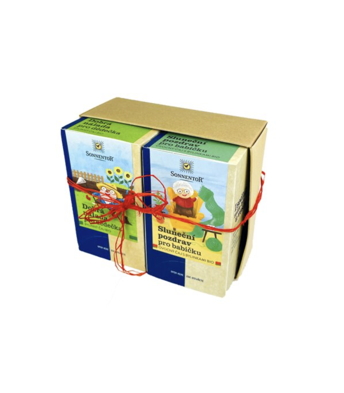 Dárkové balení čajů PRO PRARODIČE