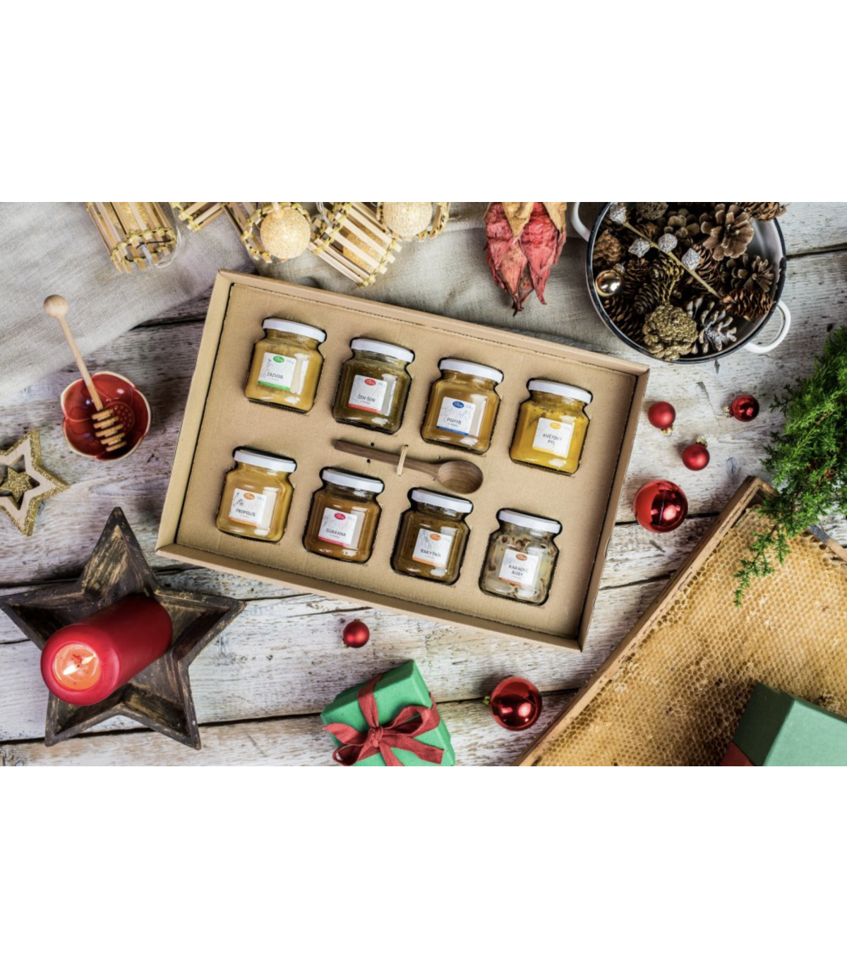 Degustační sada medů pro celou rodinu