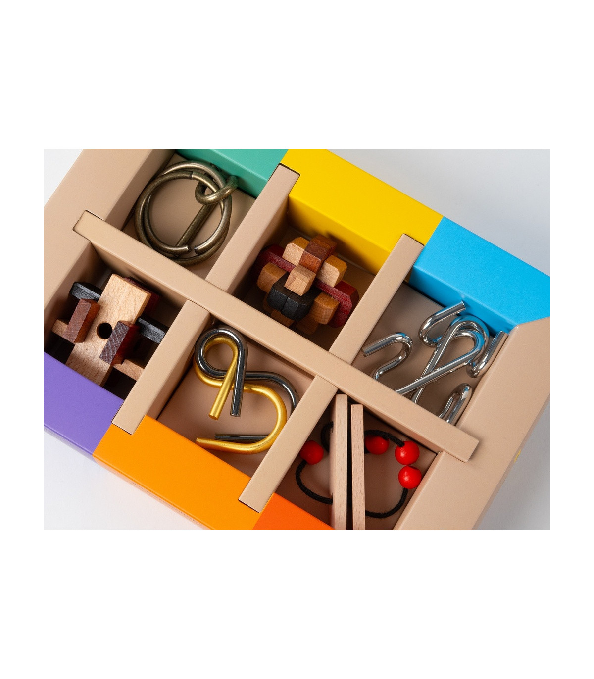 Brain Puzzle sada 6 hlavolamů