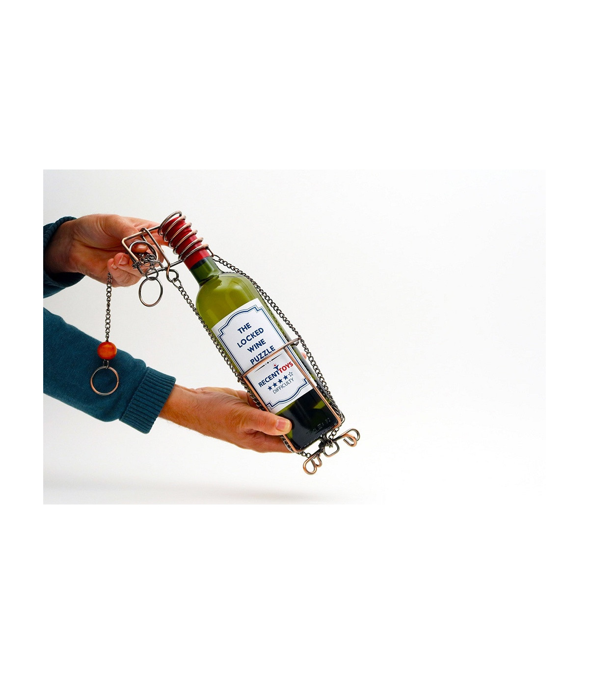 Hlavolam na láhev vína