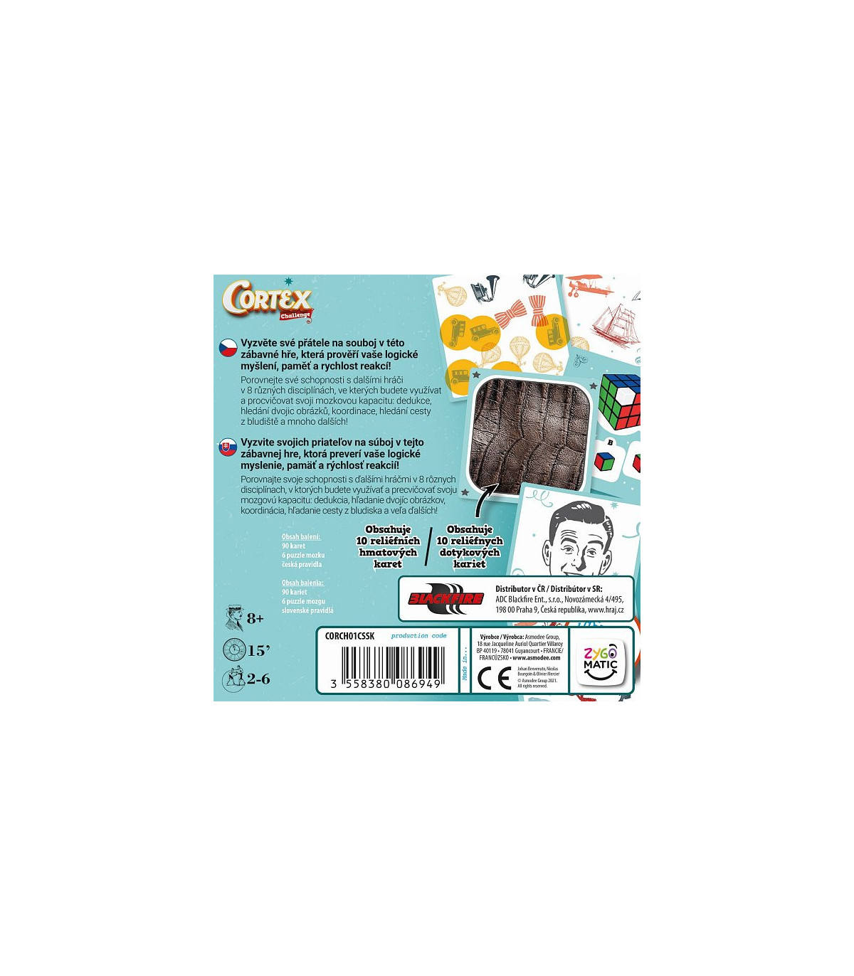 Cortex Challenge - společenská hra