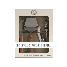 Dárková sada na sýr a víno - pro chvíle s přáteli