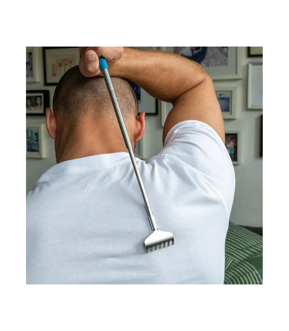 Teleskopická škrabka na záda