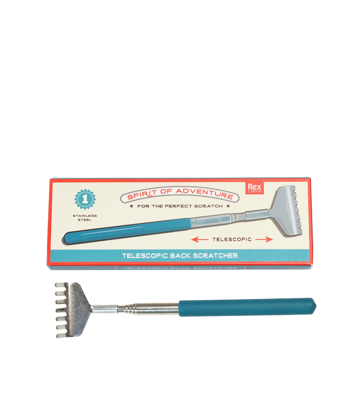 Teleskopická škrabka na záda