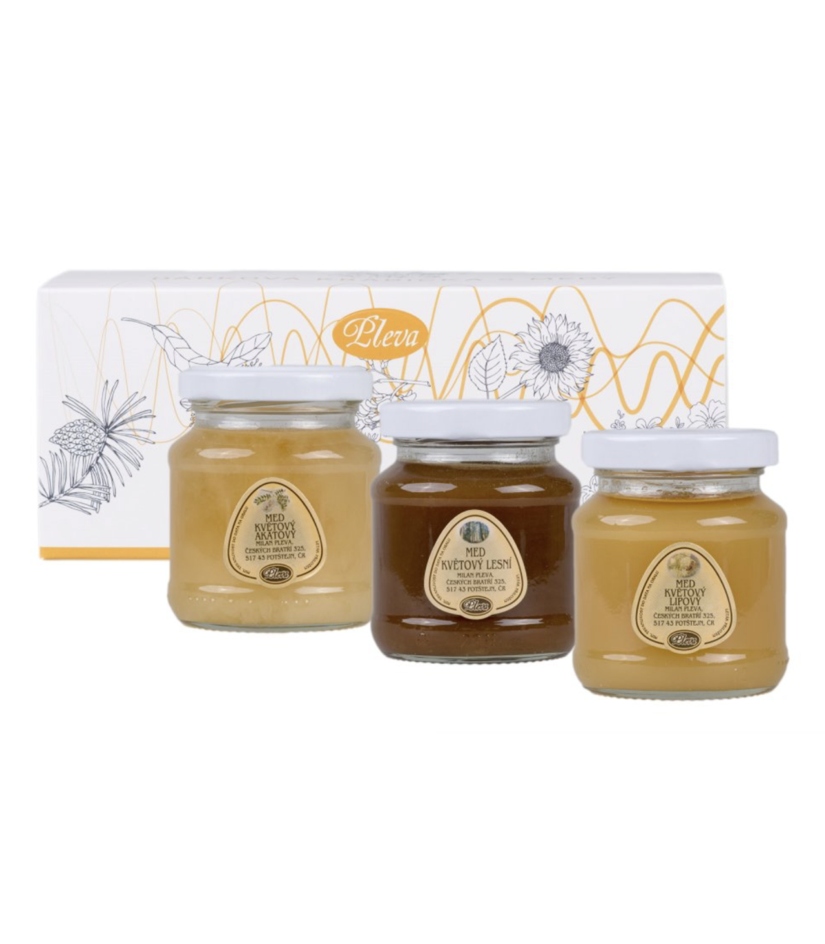 Dárková sada s medy