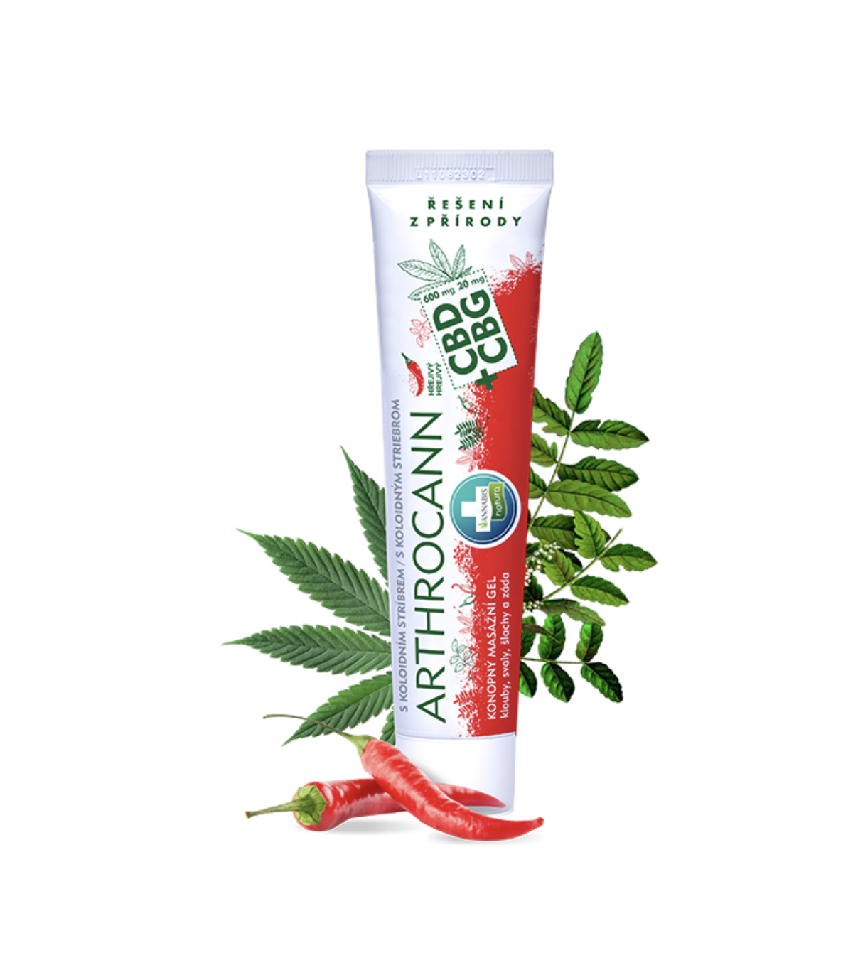 Dárková sada přírodní kosmetiky z konopí DOBRODRUH - péče o svaly, klouby a kůži