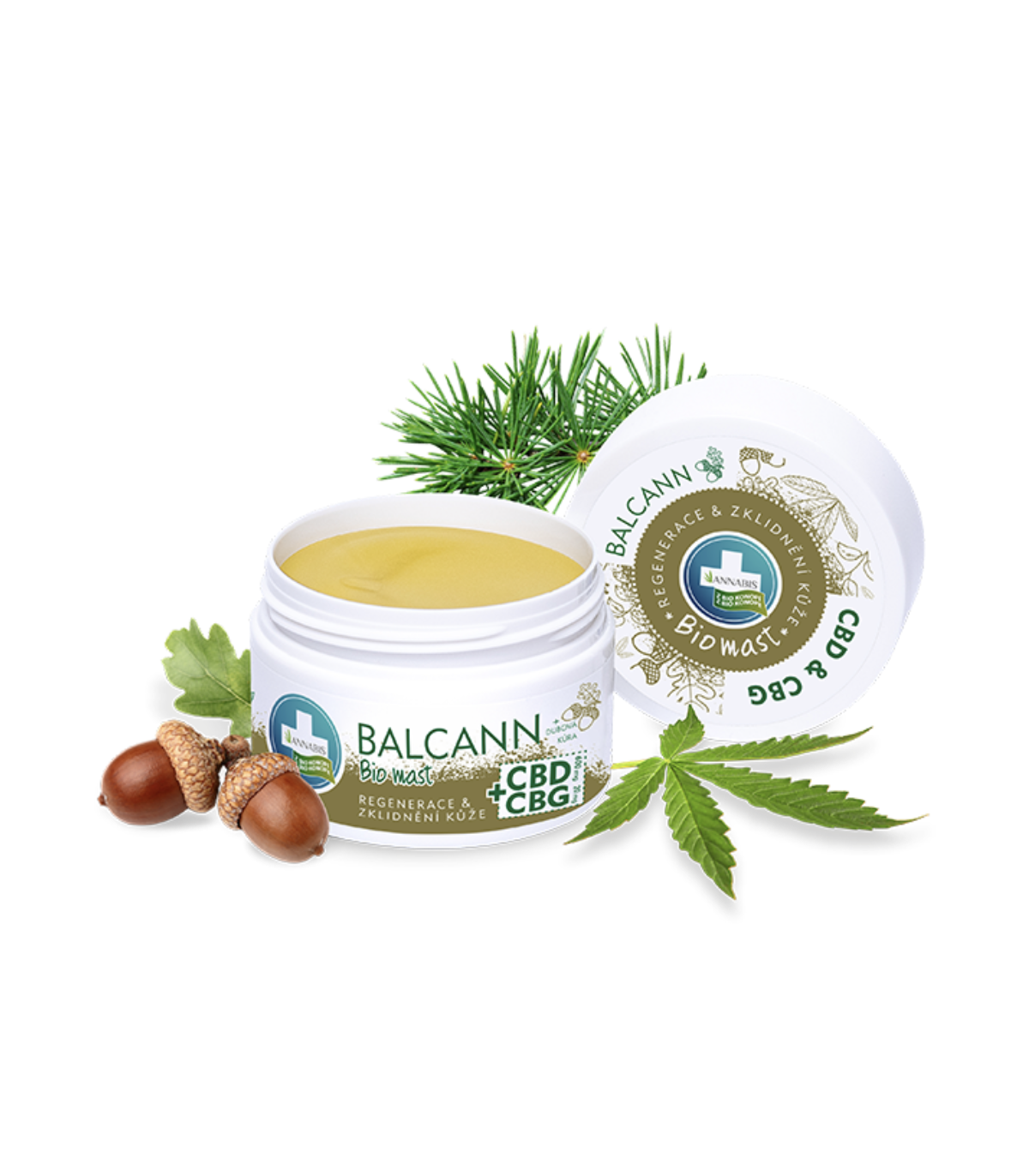 Dárková sada přírodní kosmetiky z konopí - ZDRAVÁ KŮŽE