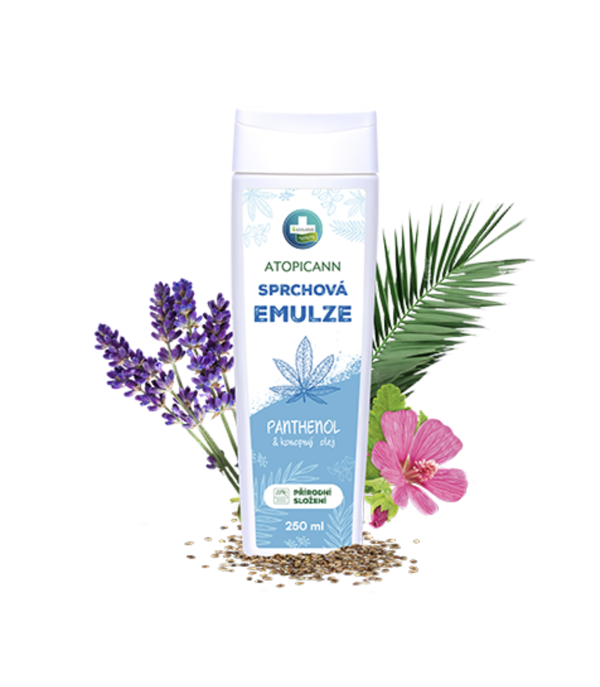 Dárková sada přírodní kosmetiky z konopí - ZDRAVÁ KŮŽE