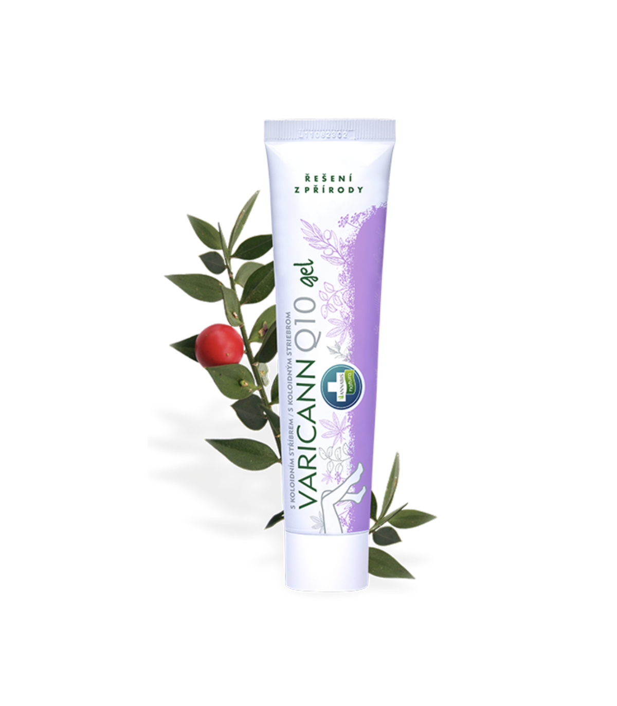 Dárková sada přírodní kosmetiky z konopí LAŇKA - péče o nohy, chodidla a paty