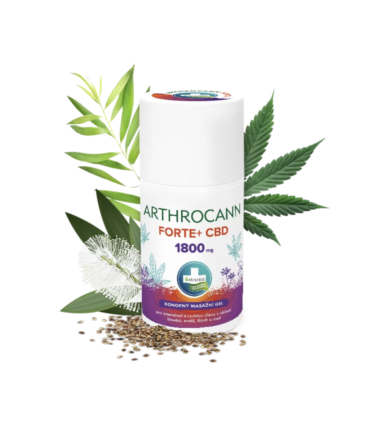 Dárková sada přírodní kosmetiky z konopí PRO DĚDEČKA