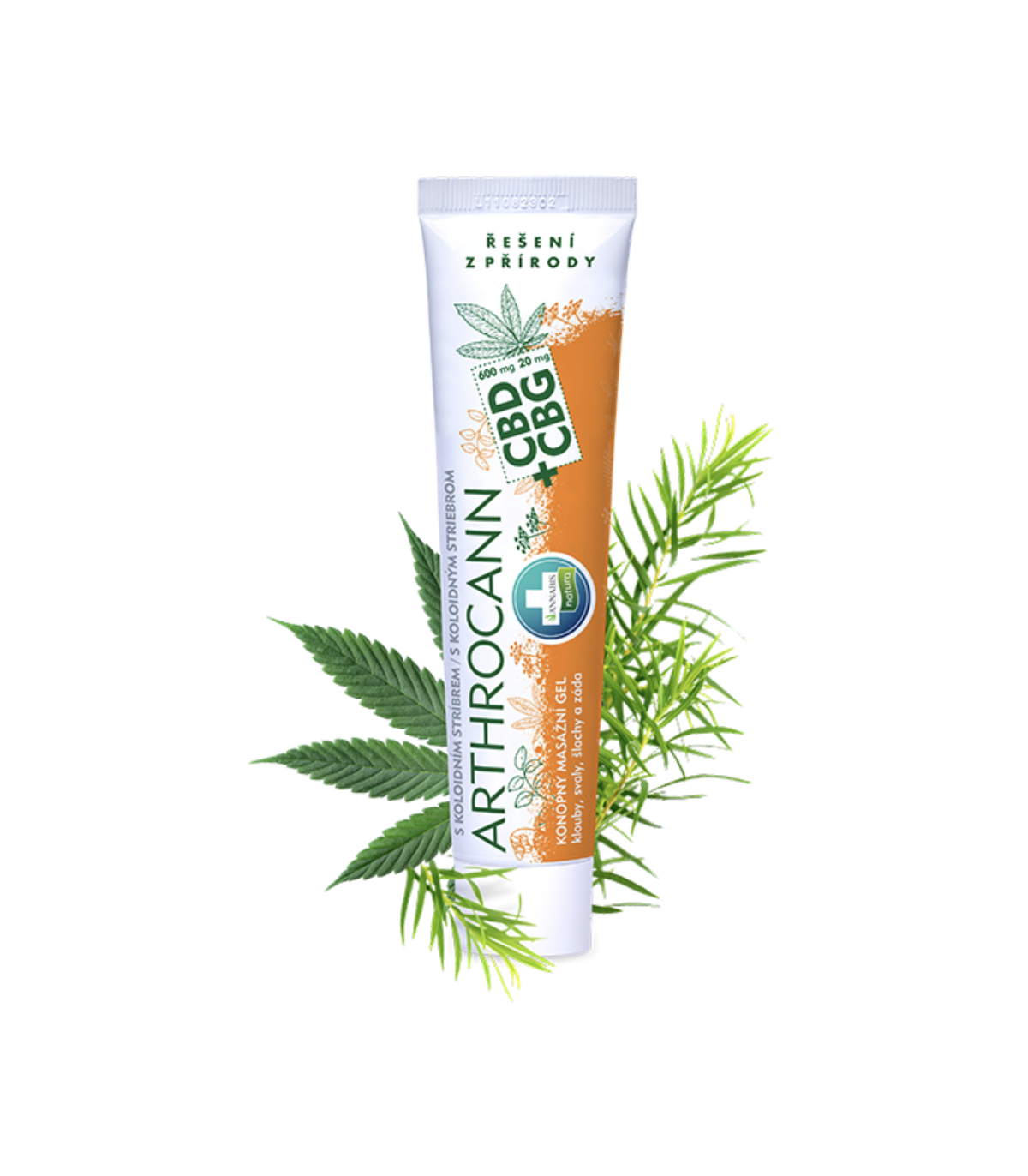 Dárková sada přírodní kosmetiky z konopí ZÁDA A KLOUBY