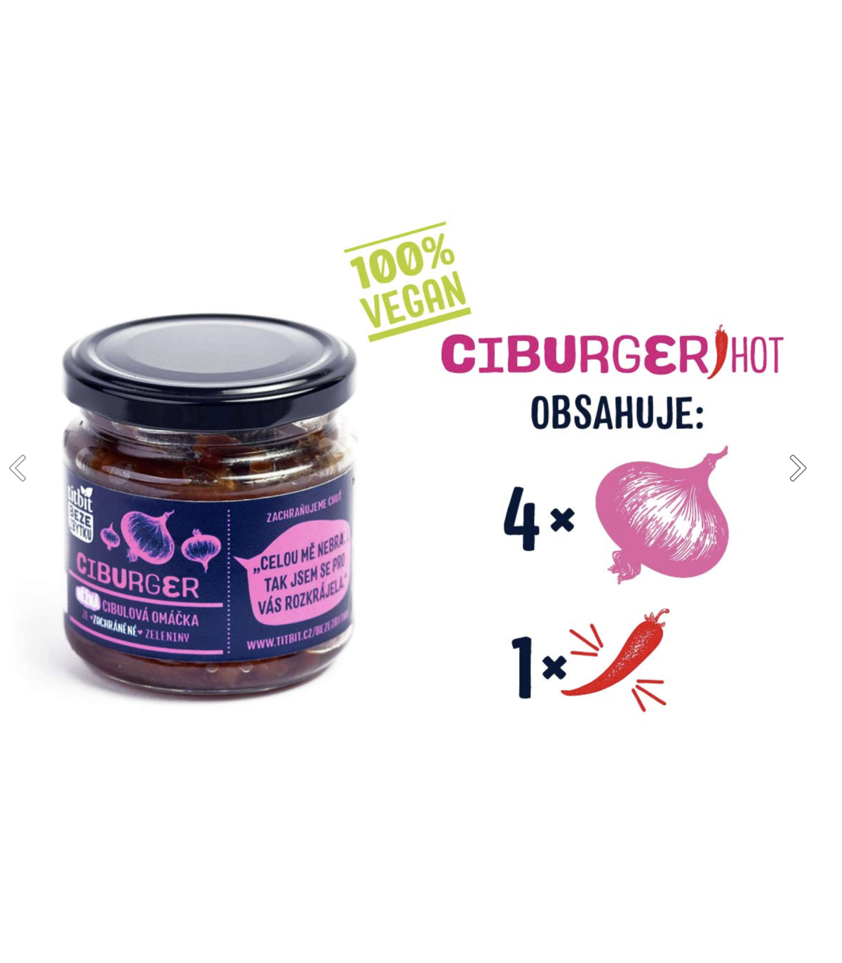 Grilovací balíček dobrot - Ciburger Hot, BBQ, Ohnivý křídla