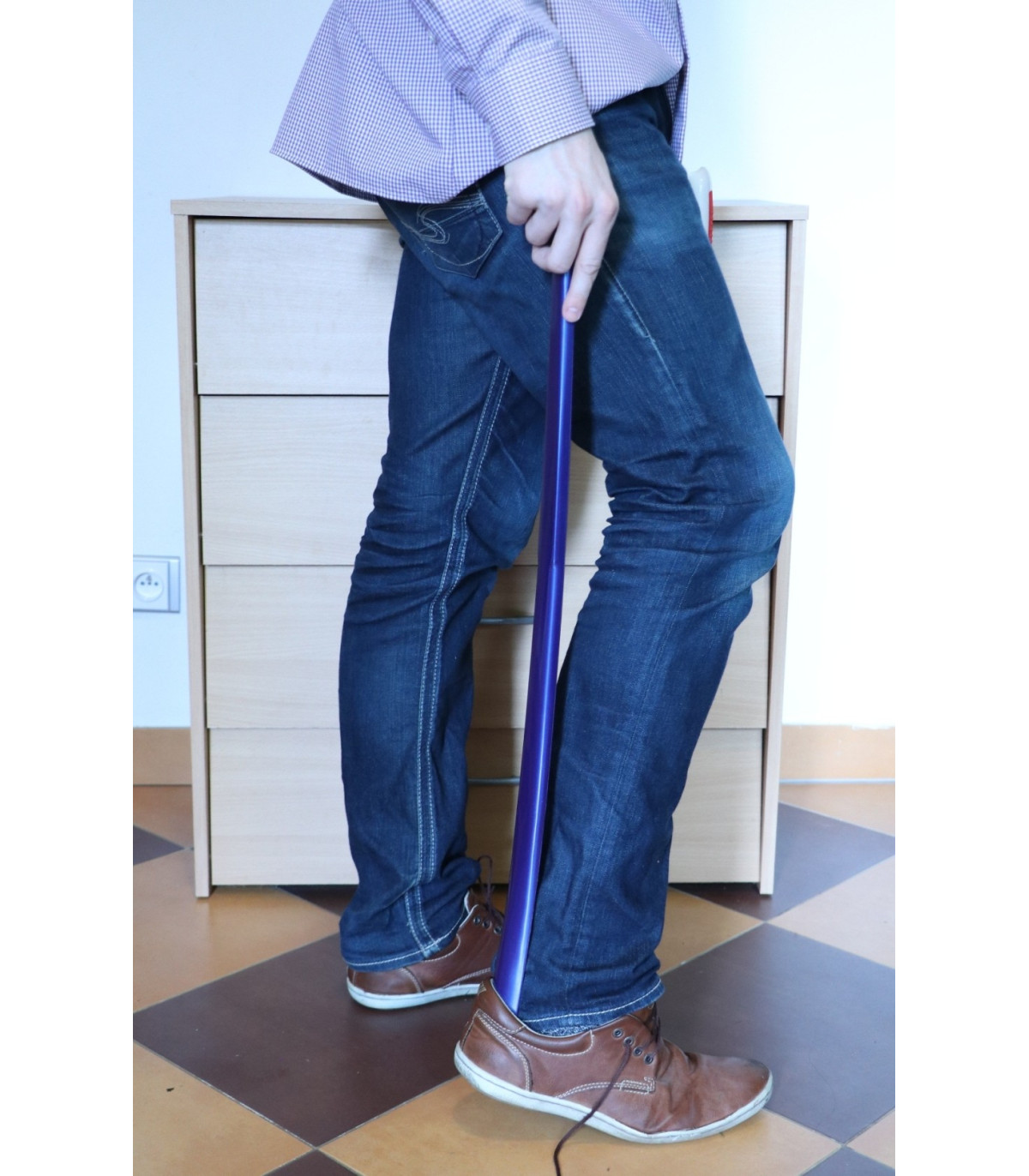 Lyžica na obuv - extra dlhá